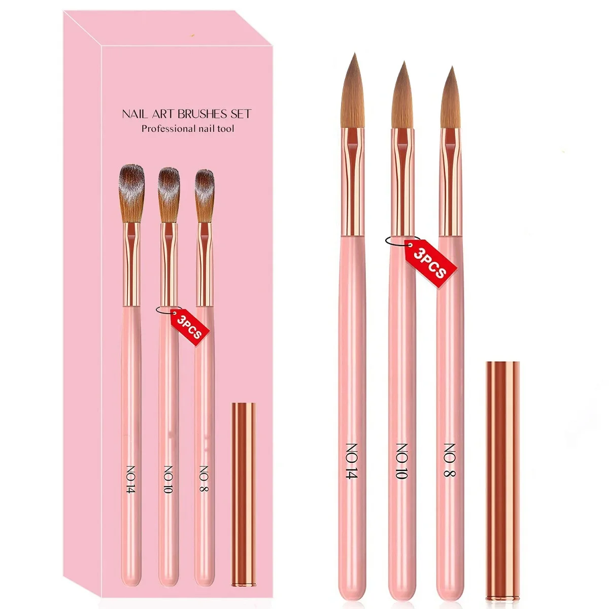 Nail Fan Brush - Nail Art Pen Speciale Nail Art