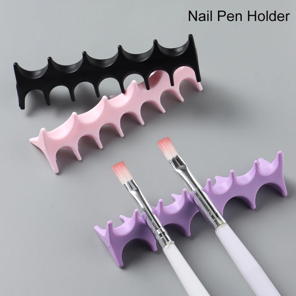 Silicone nagelkunst penhouder  - Nail Fan Brush recensie en prijs