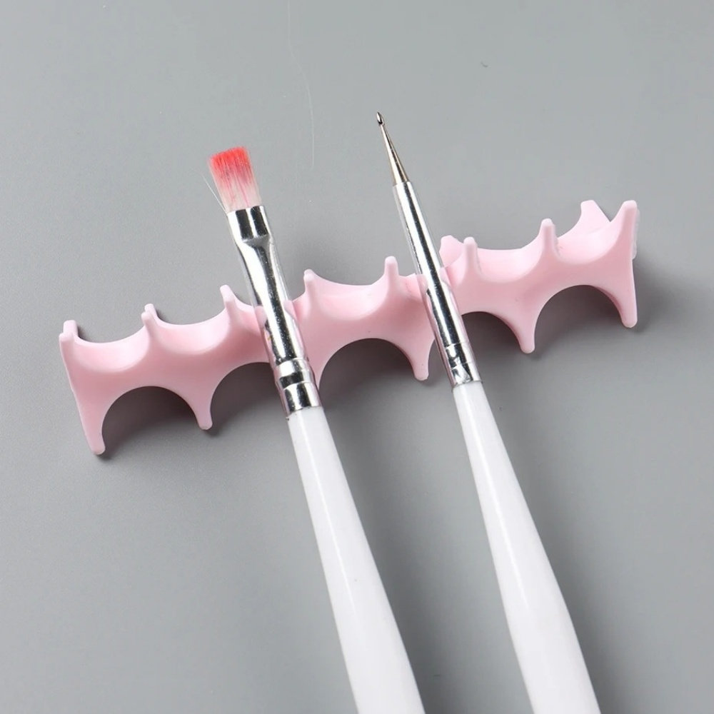 Silicone nagelkunst penhouder  - Nail Fan Brush recensie en prijs