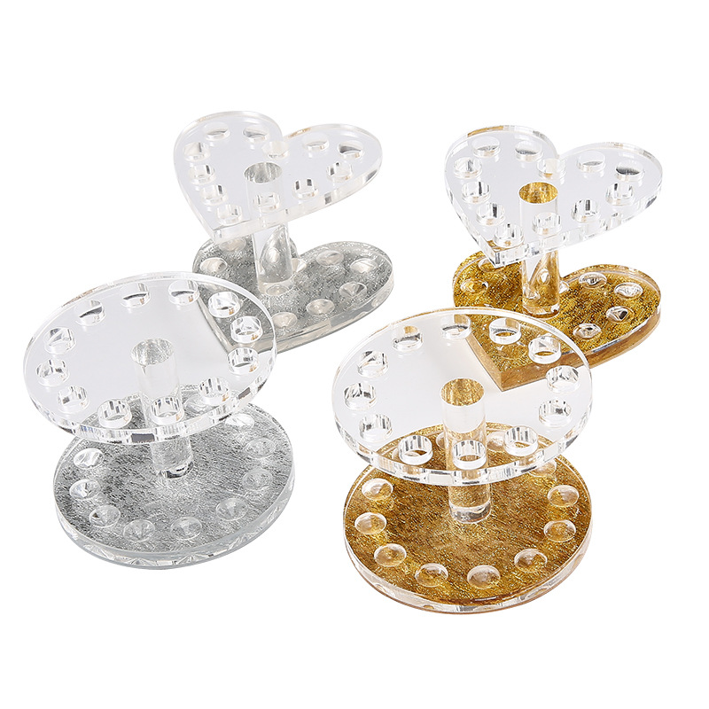 12-gaten nagelborstels opbergd - Nail Fan Brush recensie en prijs