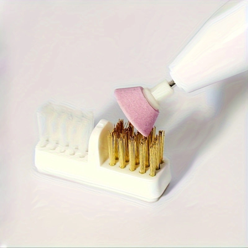 Koperdraad nagelboor polijstko - Nail Fan Brush recensie en prijs