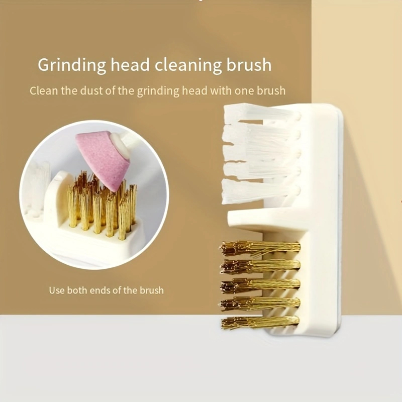 Koperdraad nagelboor polijstko - Nail Fan Brush recensie en prijs