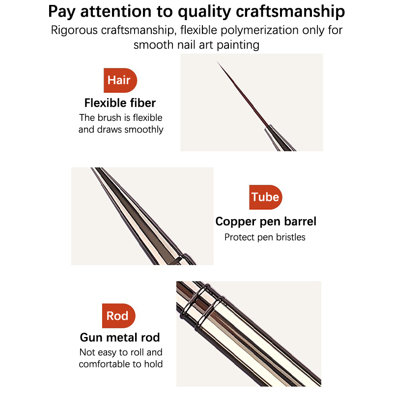 1 Stuks Nail Art Penselen Fran - Nail Fan Brush recensie en prijs
