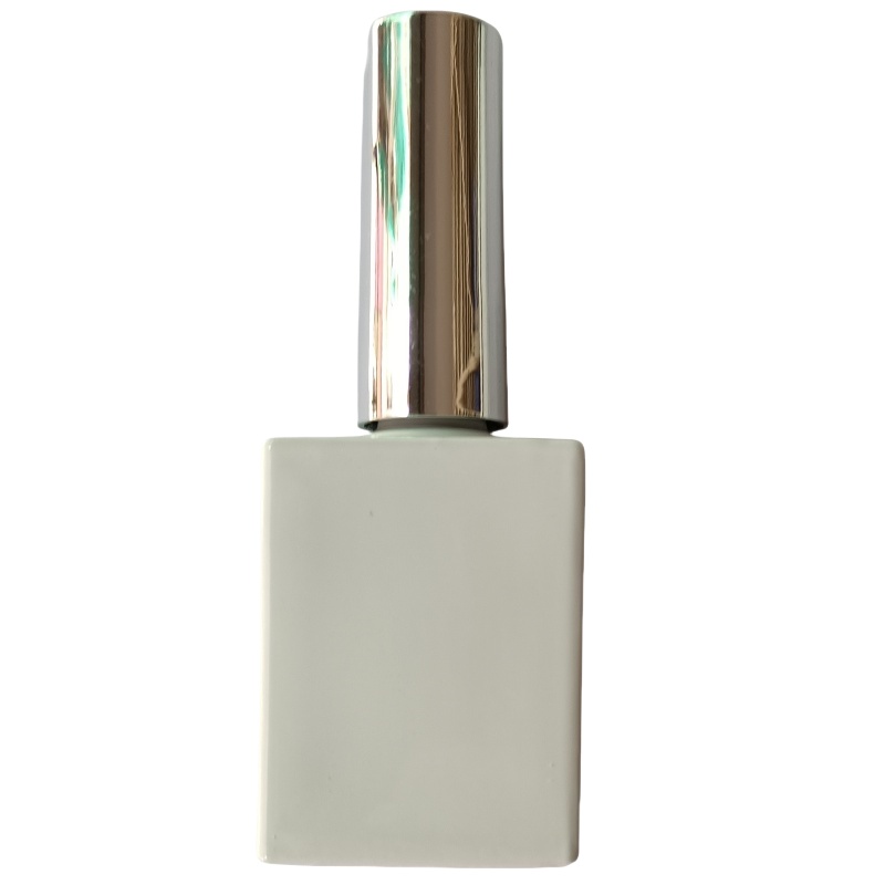 15ML 6 stuks witte flesjes leg - Nail Fan Brush recensie en prijs