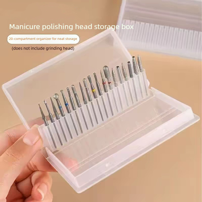 1/2/3PCS 20 Slots Clear Nail B - Nail Fan Brush recensie en prijs