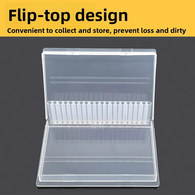 1/2/3PCS 20 Slots Clear Nail B - Nail Fan Brush recensie en prijs