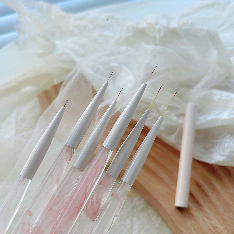 Nieuwe 1-delige nagelkunstbors - Nail Fan Brush recensie en prijs